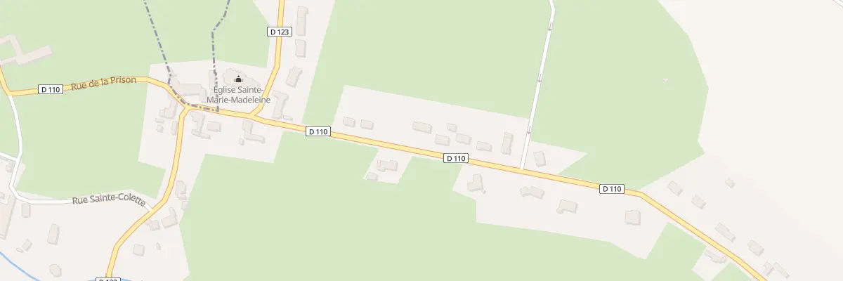 Plan du 11 Rue de Saint Quentin à Vieil-Hesdin