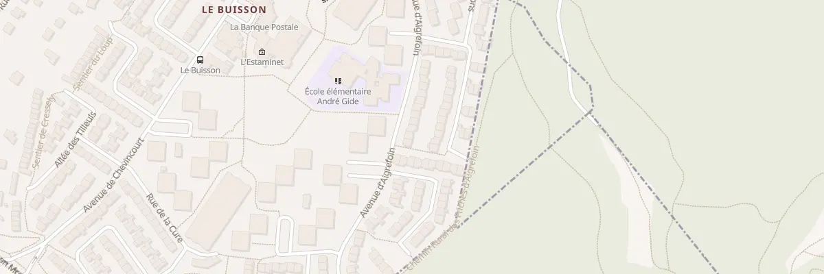 Plan du 61 Av d’Aigrefoin à Magny-les-Hameaux