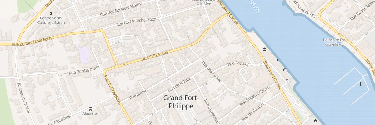 Plan du 4 Rue Jannin à Grand-Fort-Philippe