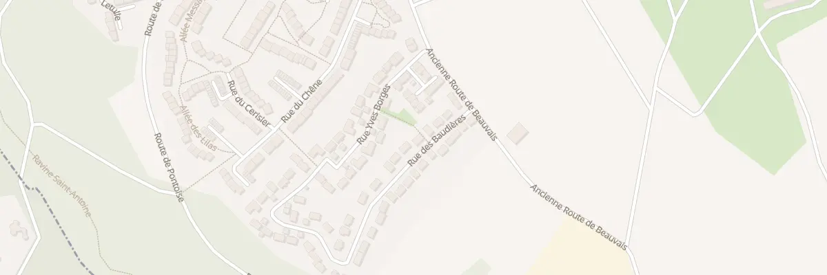 Plan du 12 Rue des Baudieres à Ennery