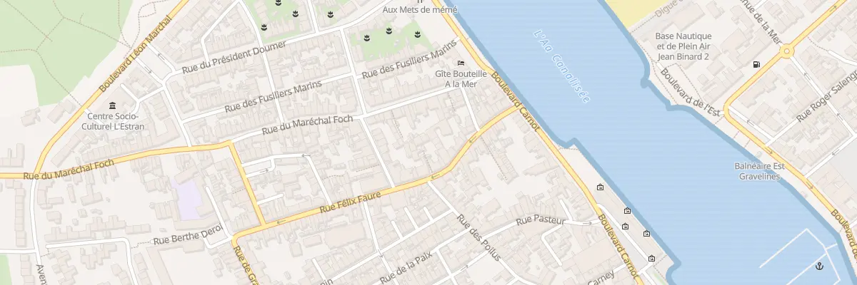 Plan du 34 Rue Félix Faure à Grand-Fort-Philippe