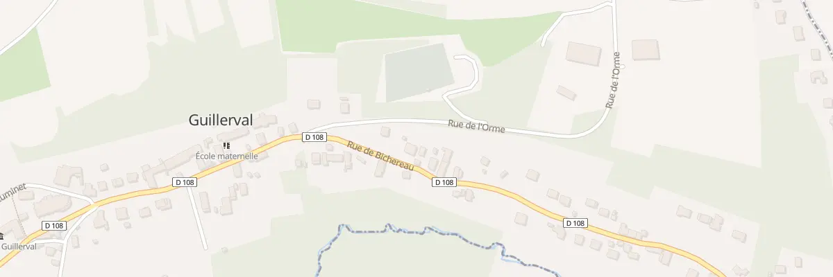 Plan du 125 Rue de Bichereau à Guillerval