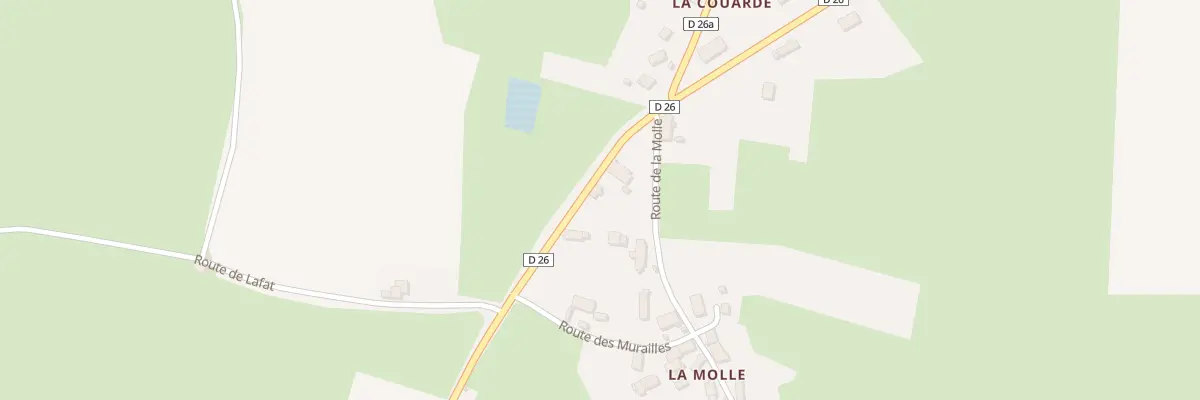 Plan du 4 Rte d’Urciers à Feusines