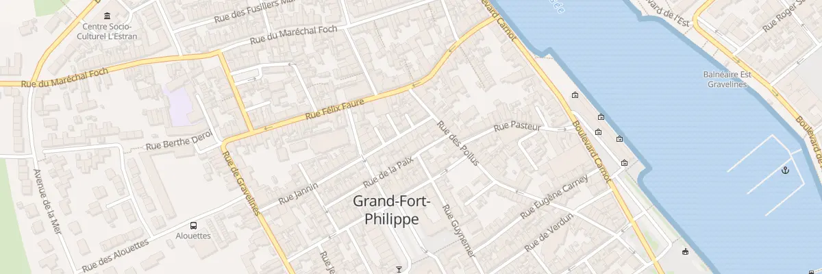Plan du 3B Rue Jannin à Grand-Fort-Philippe