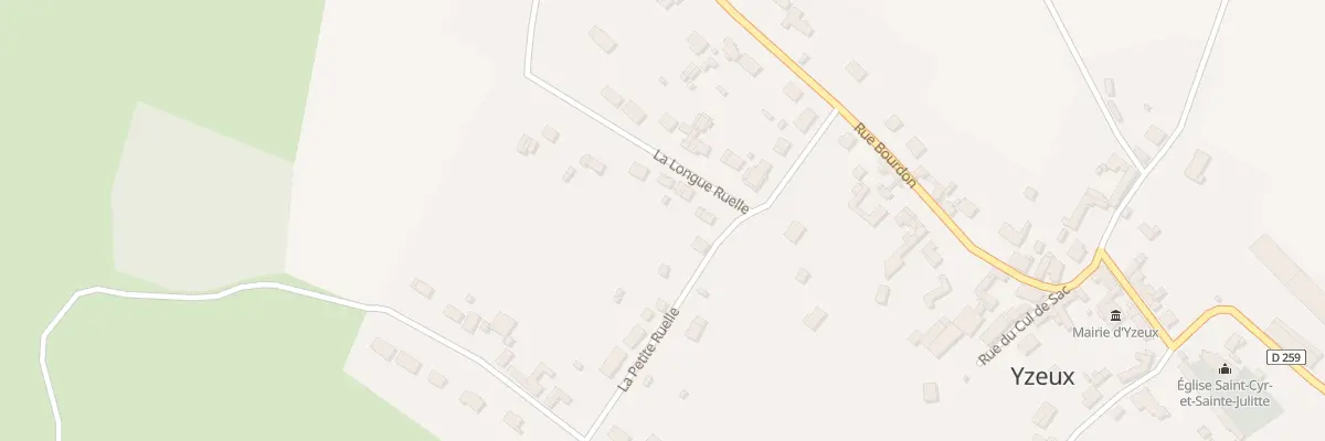 Plan du 3B Longue Ruelle à Yzeux