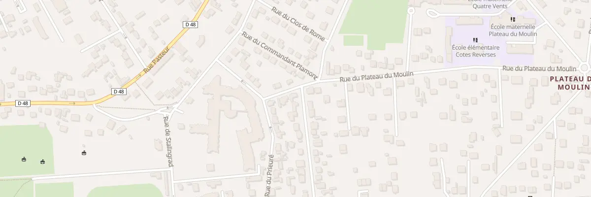 Plan du 6 Rue du Plateau du Moulin à Conflans-Sainte-Honorine