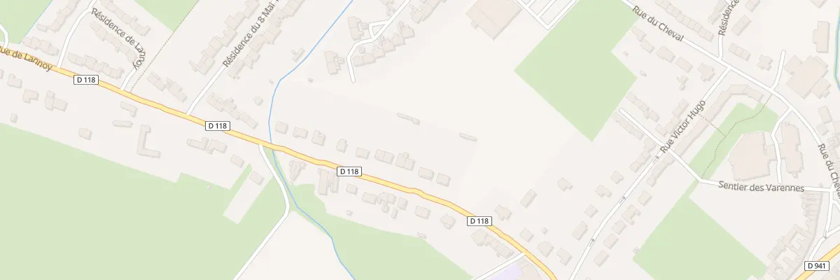 Plan du 10 Rue de Lannoy à Auxi-le-Château