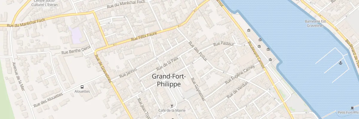 Plan du 1 Rue de la Paix à Grand-Fort-Philippe