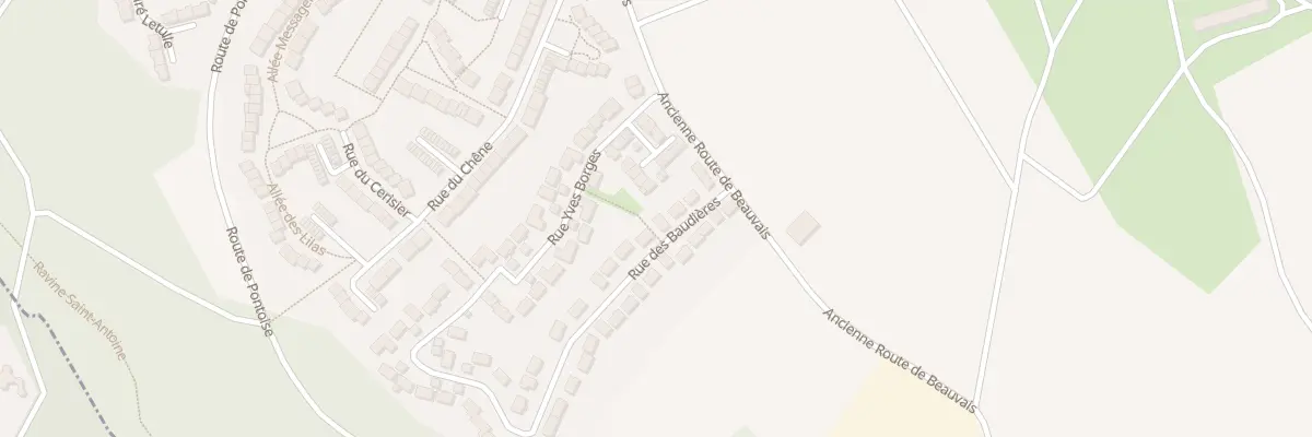 Plan du 10 Rue des Baudieres à Ennery
