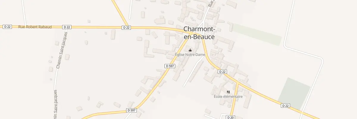Plan du 3 Rue des Clous Rouets à Charmont-en-Beauce