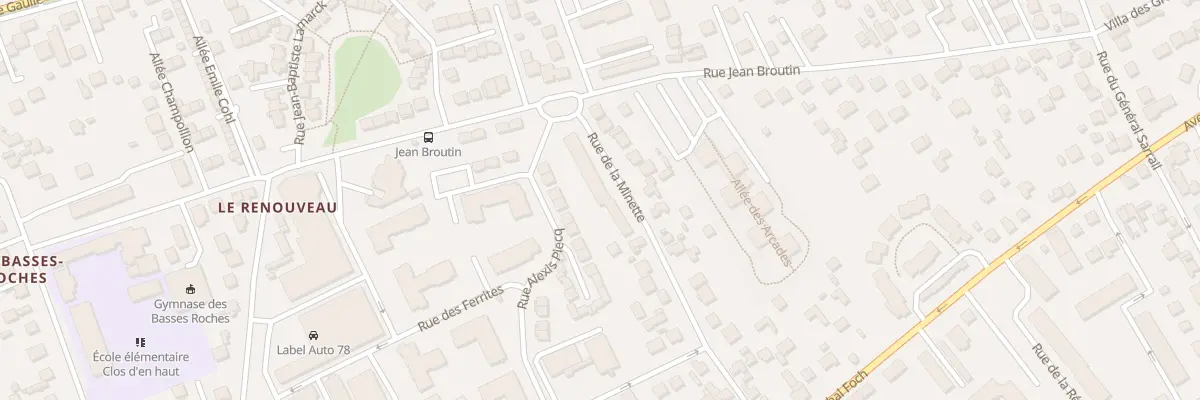 Plan du 33 Rue de la Minette à Conflans-Sainte-Honorine