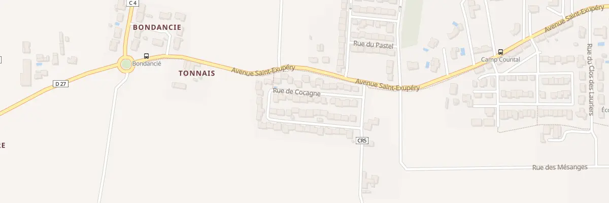 Plan du 15 Rue de Cocagne au Sequestre