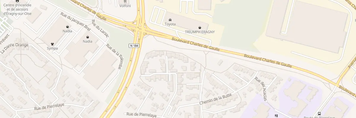Plan du 42 Che du Bois Dore à Éragny-sur-Oise