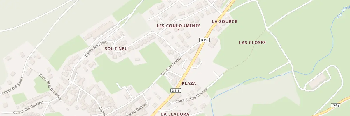 Plan du 1 Cami de la Plantada à Formiguères