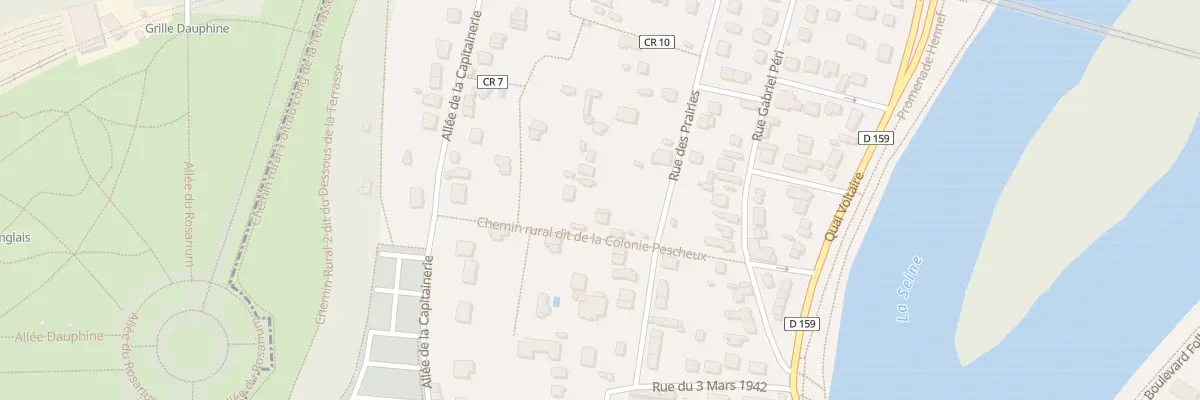 Plan du 23 Rue des Prairies au Pecq