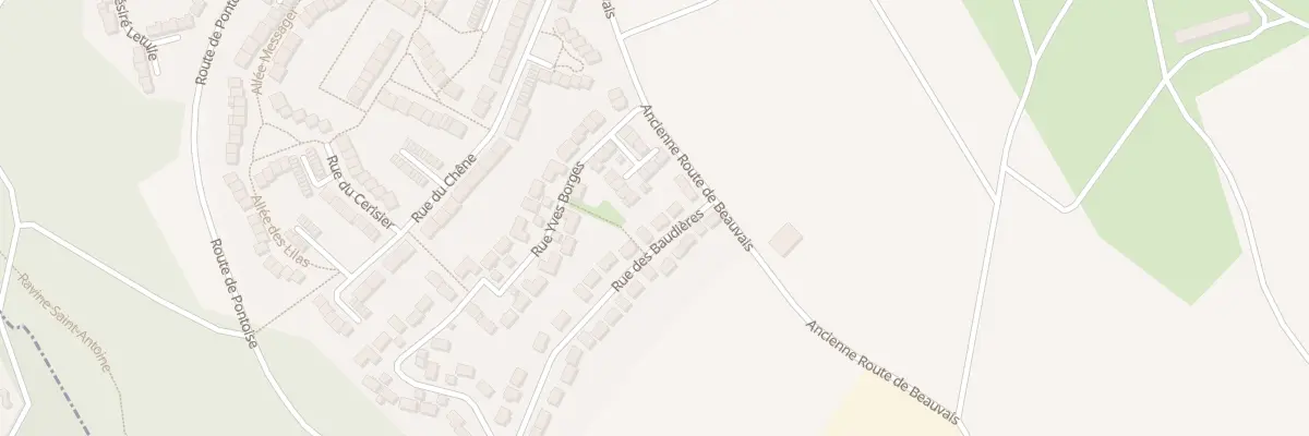 Plan du 8 Rue des Baudieres à Ennery