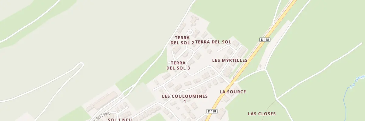 Plan du 5 Cae de Santa Catarina à Formiguères