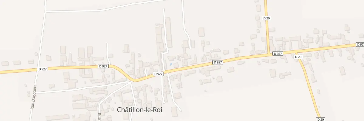 Plan du 19 Rue du Château à Châtillon-le-Roi