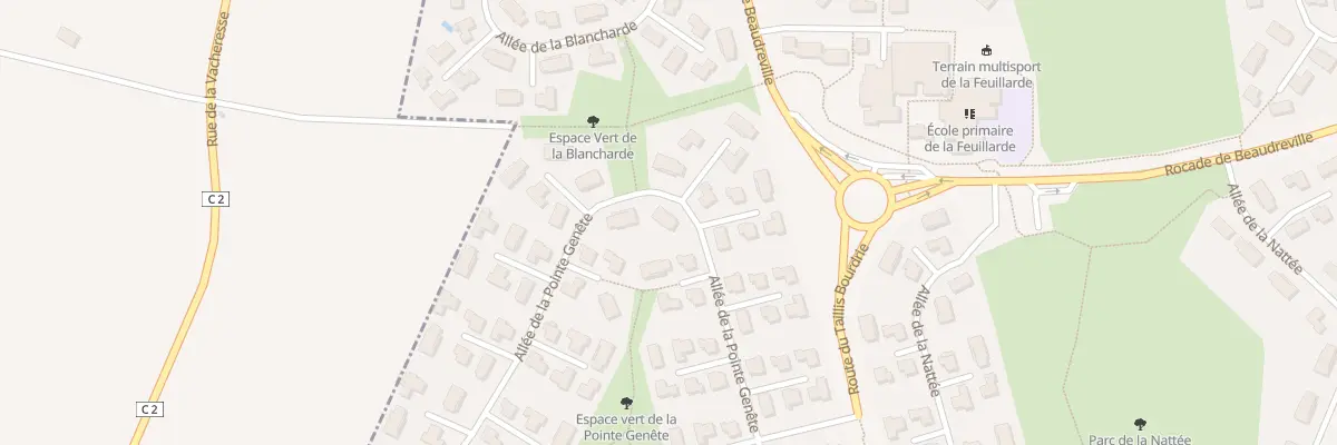 Plan du 31 All de la Pointe Genete à Gif-sur-Yvette