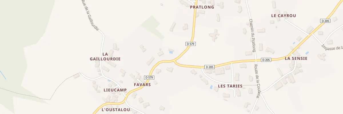 Plan du 5074A Cournalier à Sonnac