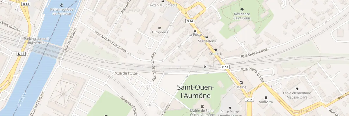 Plan du 11 Rue Armand Lecomte à Saint-Ouen-l’Aumône