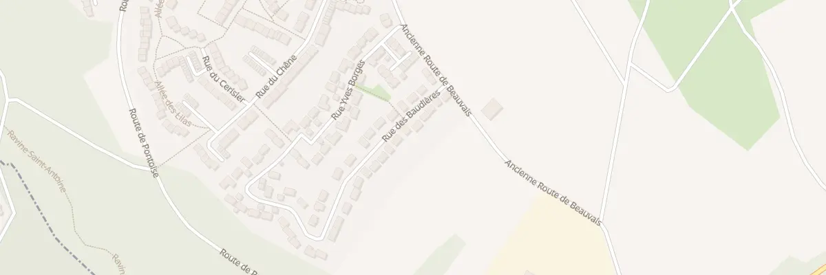Plan du 11 Rue des Baudieres à Ennery