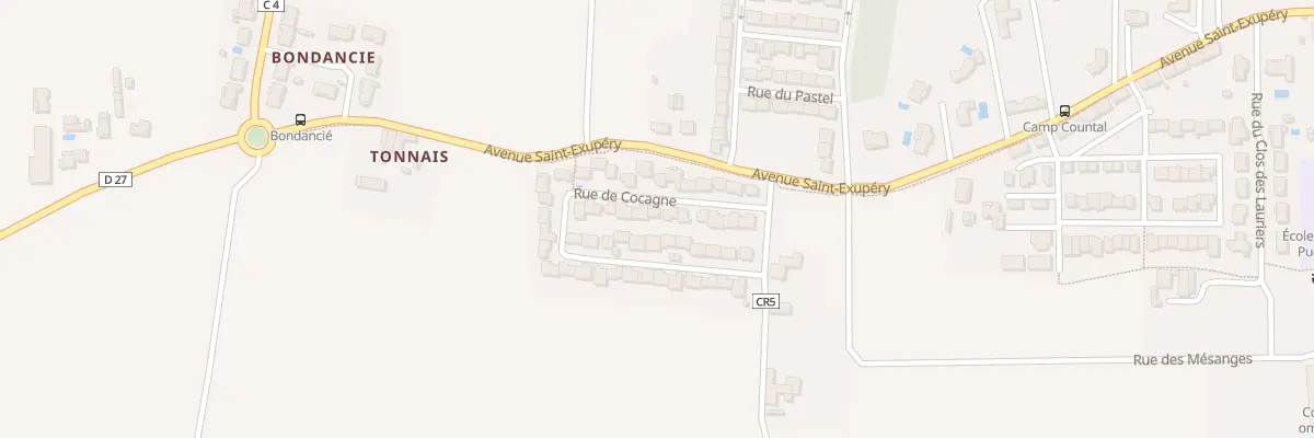 Plan du 13 Rue de Cocagne au Sequestre