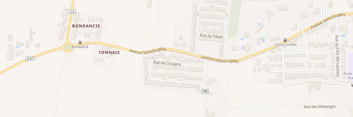 Plan du 14 Rue de Cocagne au Sequestre