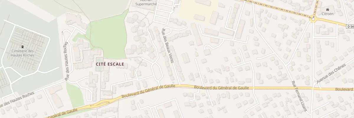 Plan du 10 Rue des Beaux Vents à Conflans-Sainte-Honorine