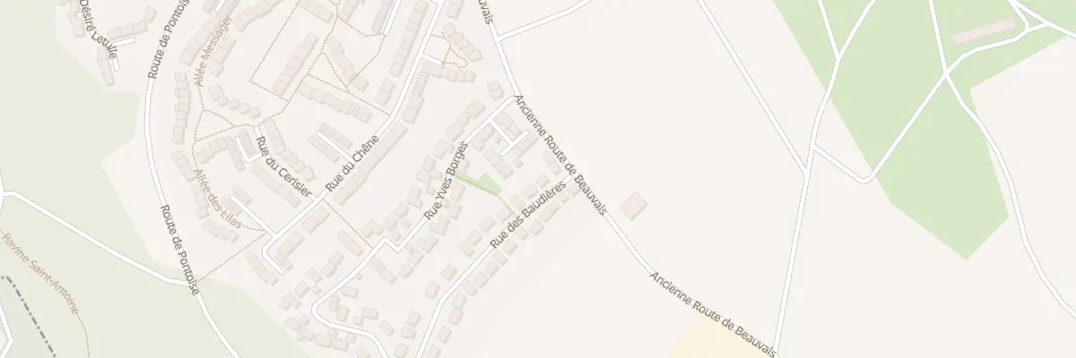 Plan du 6 Rue des Baudieres à Ennery