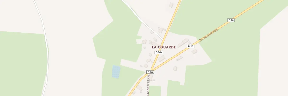 Plan du 7B Rte de Champillet à Feusines