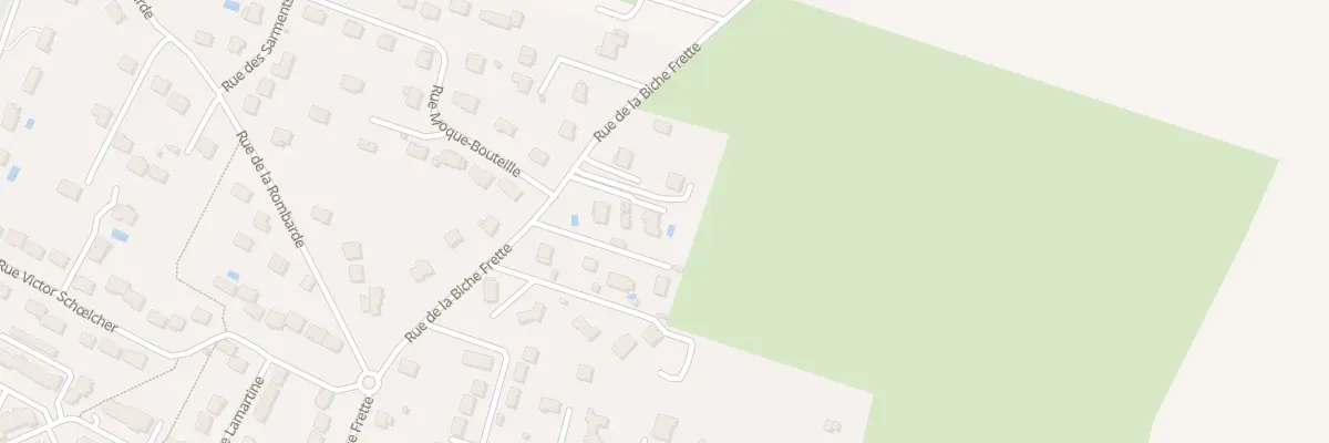 Plan du 24 Rue de la Biche Frette à Forges-les-Bains