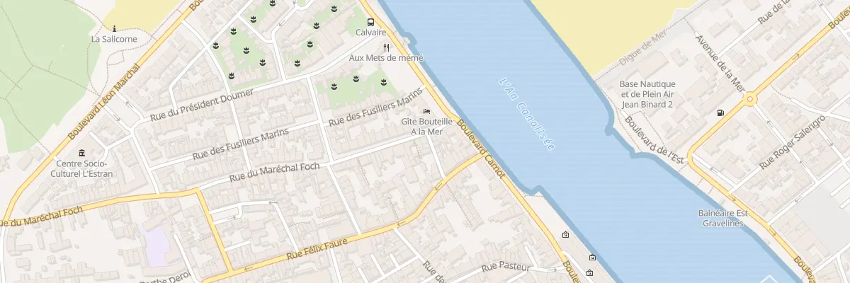 Plan du 9 Rue du Mal Foch à Grand-Fort-Philippe