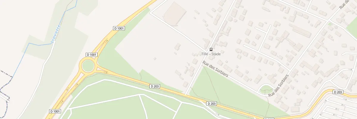Plan du 3B Rue de l’Ile de France à Tillé
