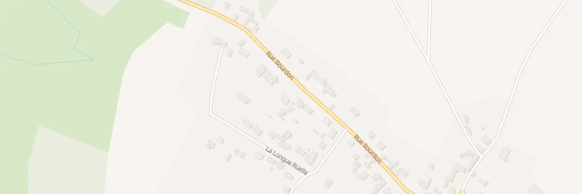 Plan du 25 Rue de Bourdon à Yzeux