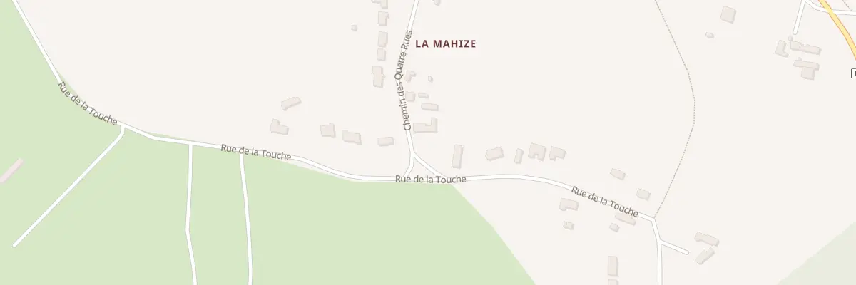 Plan du 2 Che des 4 Rues à Donnery