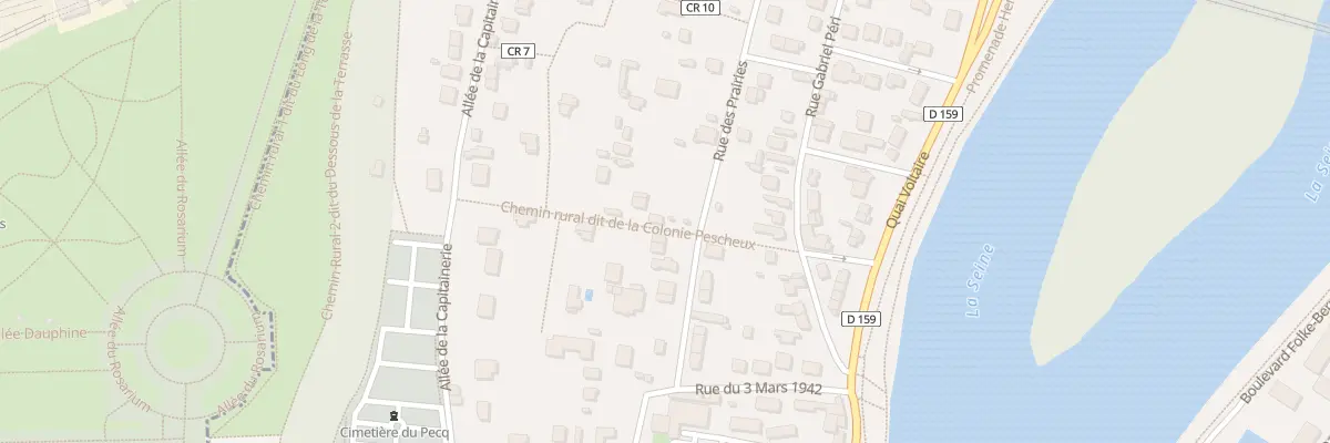 Plan du 19 Rue des Prairies au Pecq