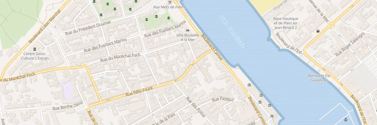 Plan du 14 Rue Félix Faure à Grand-Fort-Philippe