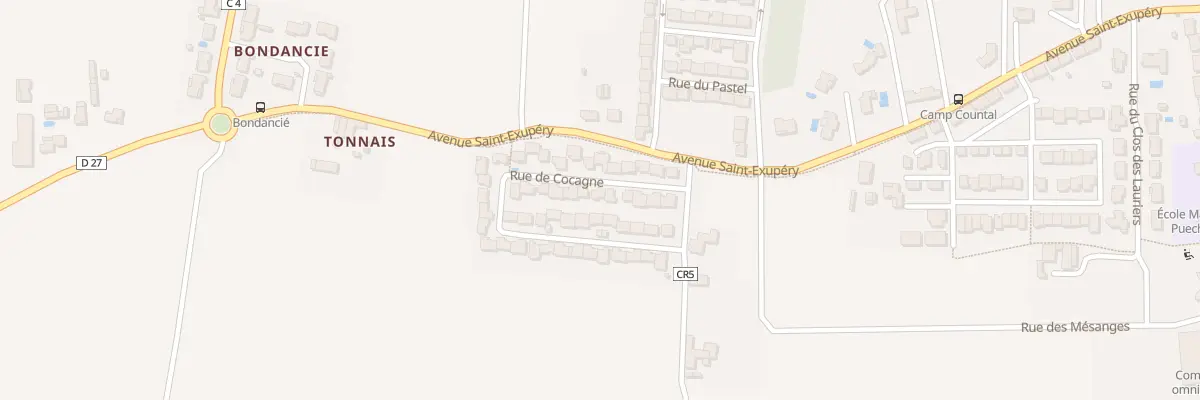 Plan du 11 Rue de Cocagne au Sequestre