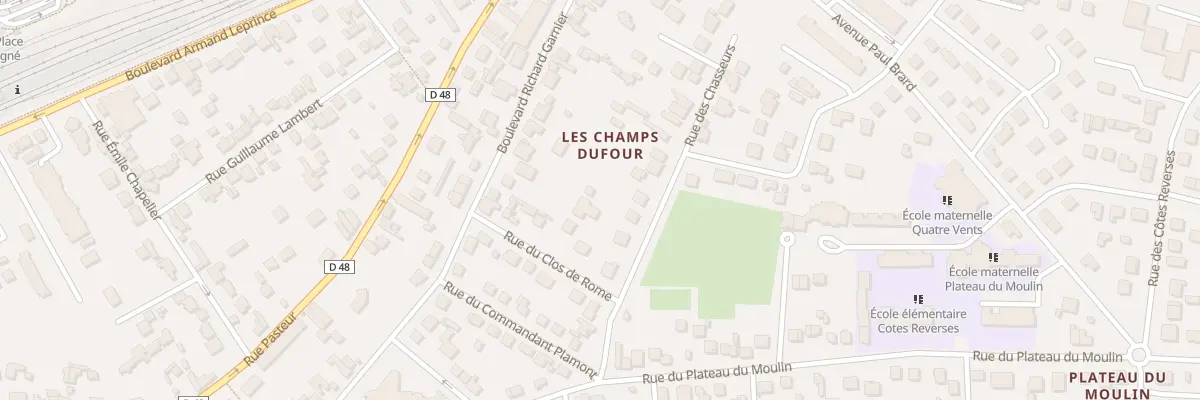 Plan du 3B Rue des Champs du Four à Conflans-Sainte-Honorine