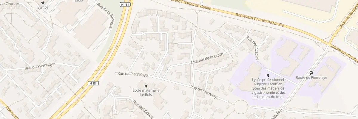 Plan du 6 Che du Bois Dore à Éragny-sur-Oise