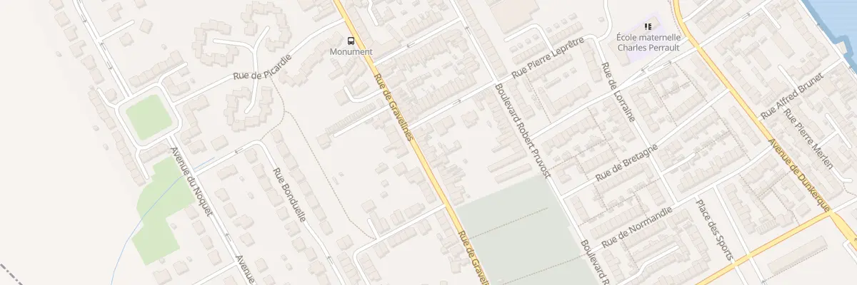 Plan du 79 Rue de Gravelines à Grand-Fort-Philippe