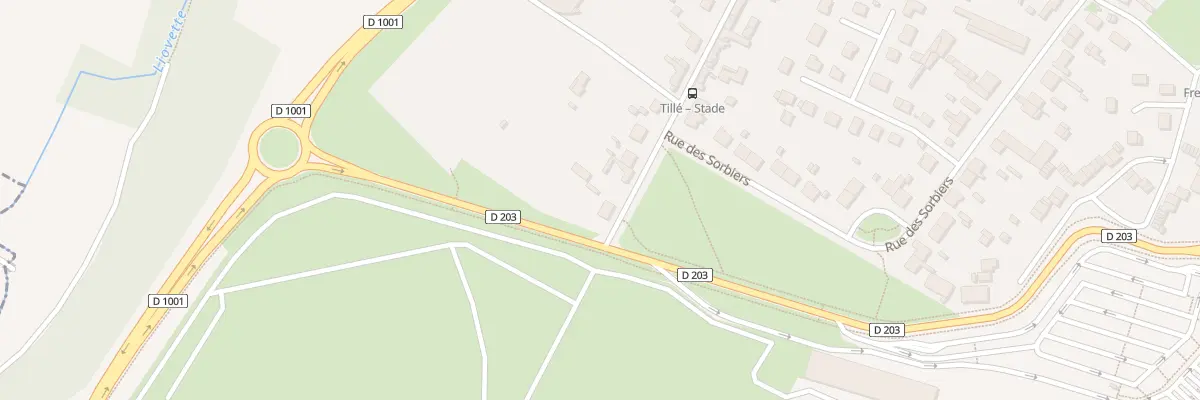 Plan du 1 Rue de l’Ile de France à Tillé