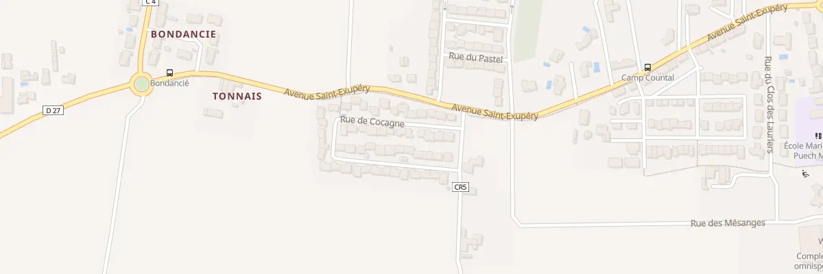 Plan du 9 Rue de Cocagne au Sequestre