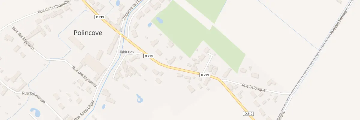 Plan du 131 Rue de Moulle à Polincove