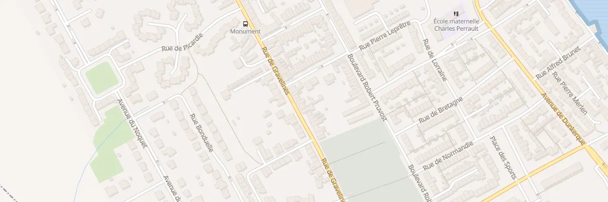 Plan du 83 Rue de Gravelines à Grand-Fort-Philippe