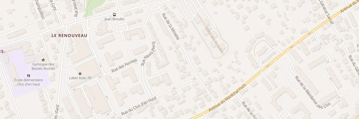 Plan du 17 Rue de la Minette à Conflans-Sainte-Honorine
