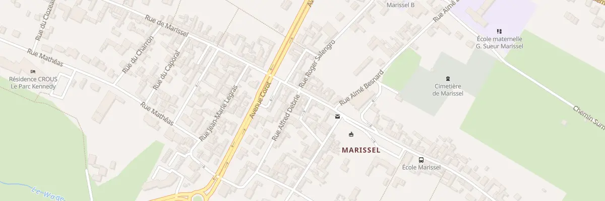 Plan du 154 Rue de Marissel à Beauvais
