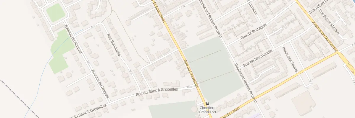 Plan du 138 Rue de Gravelines à Grand-Fort-Philippe