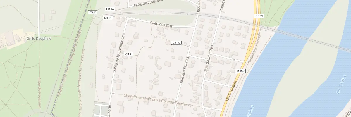 Plan du 39 Rue des Prairies au Pecq